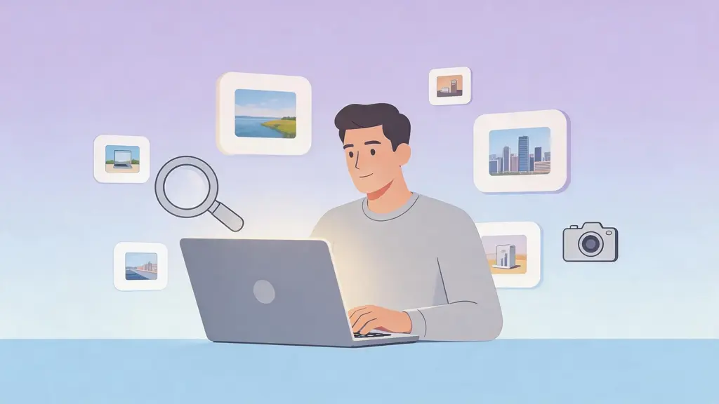 Image Search Techniques — visual workflow illustration